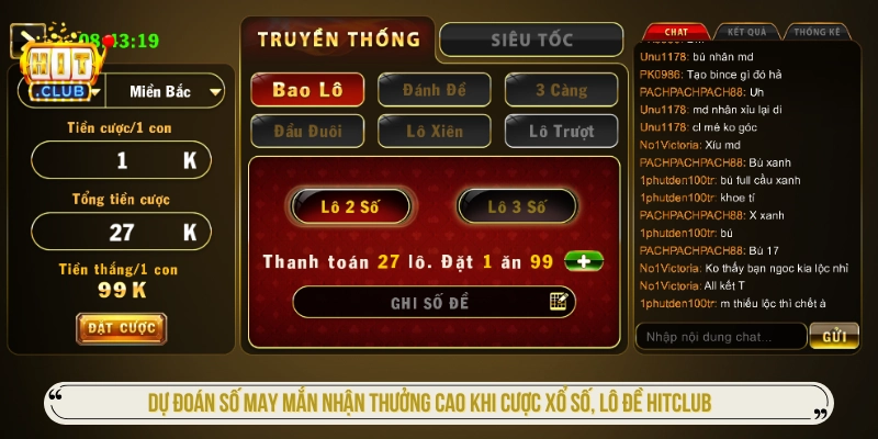 Hitclub – Link Vào & Tải App Hitclub iOS/APK Mới Nhất Dự đoán số may mắn nhận thưởng cao khi cược xổ số, lô đề HITCLUB