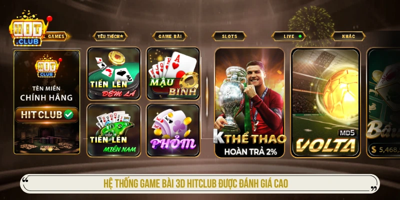 Hitclub – Link Vào & Tải App Hitclub iOS/APK Mới Nhất Hệ thống game bài 3D HITCLUB được đánh giá cao